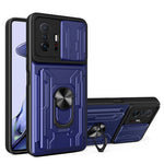 Custodia per telefono con custodia per fotocamera con slot per schede e supporto, For Xiaomi 11T, For Xiaomi Redmi Note 10 Pro, For Xiaomi Redmi 10