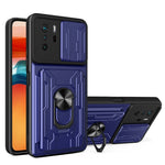 Custodia per telefono con custodia per fotocamera con slot per schede e supporto, For Xiaomi 11T, For Xiaomi Redmi Note 10 Pro, For Xiaomi Redmi 10