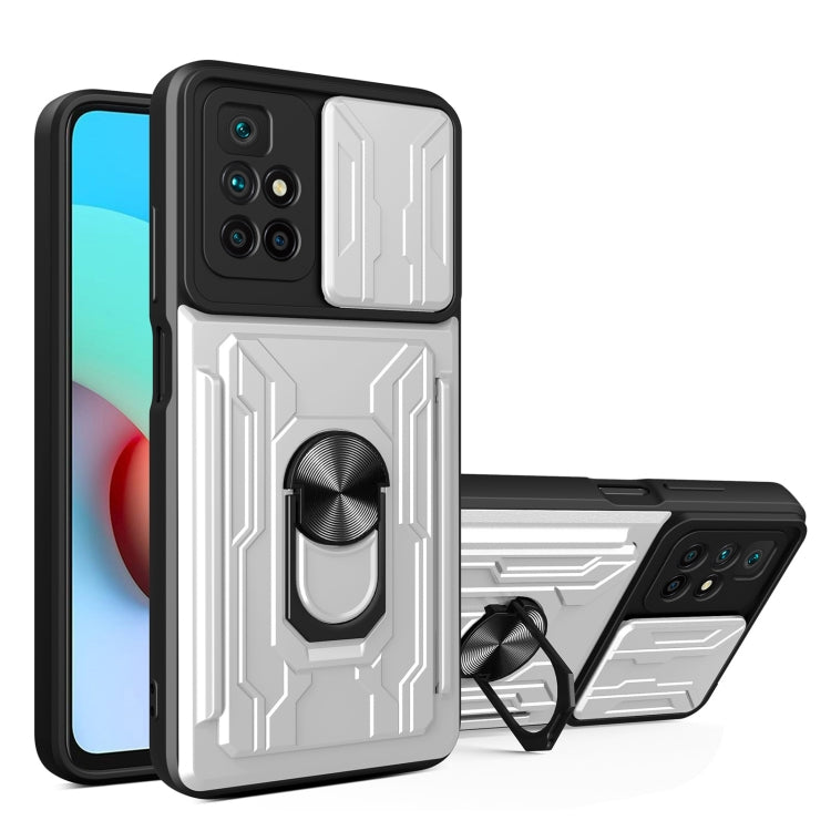 Custodia per telefono con custodia per fotocamera con slot per schede e supporto, For Xiaomi 11T, For Xiaomi Redmi Note 10 Pro, For Xiaomi Redmi 10