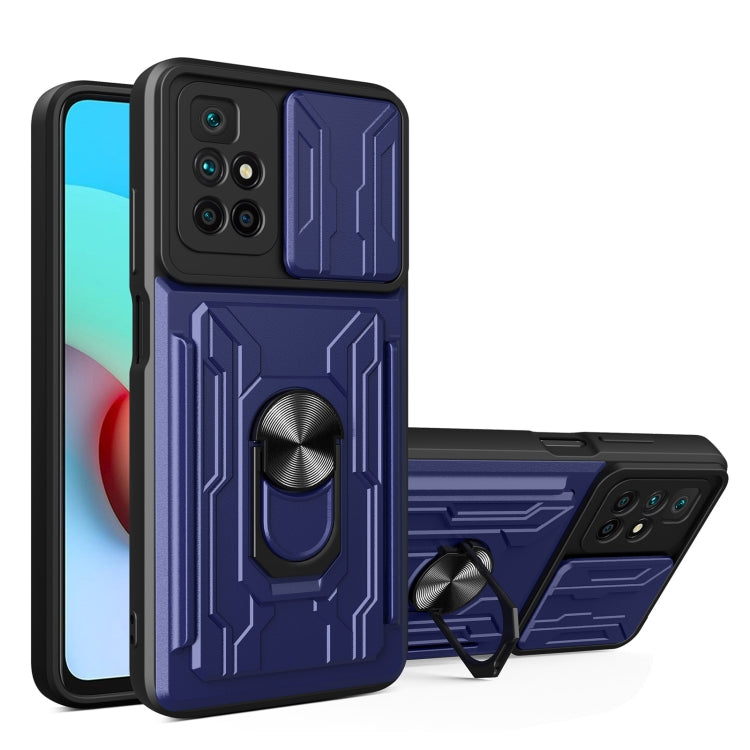 Custodia per telefono con custodia per fotocamera con slot per schede e supporto, For Xiaomi 11T, For Xiaomi Redmi Note 10 Pro, For Xiaomi Redmi 10