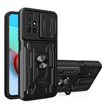 Custodia per telefono con custodia per fotocamera con slot per schede e supporto, For Xiaomi 11T, For Xiaomi Redmi Note 10 Pro, For Xiaomi Redmi 10