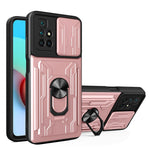 Custodia per telefono con custodia per fotocamera con slot per schede e supporto, For Xiaomi 11T, For Xiaomi Redmi Note 10 Pro, For Xiaomi Redmi 10