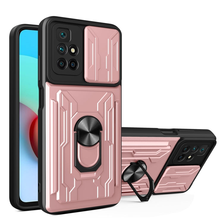 Custodia per telefono con custodia per fotocamera con slot per schede e supporto, For Xiaomi 11T, For Xiaomi Redmi Note 10 Pro, For Xiaomi Redmi 10