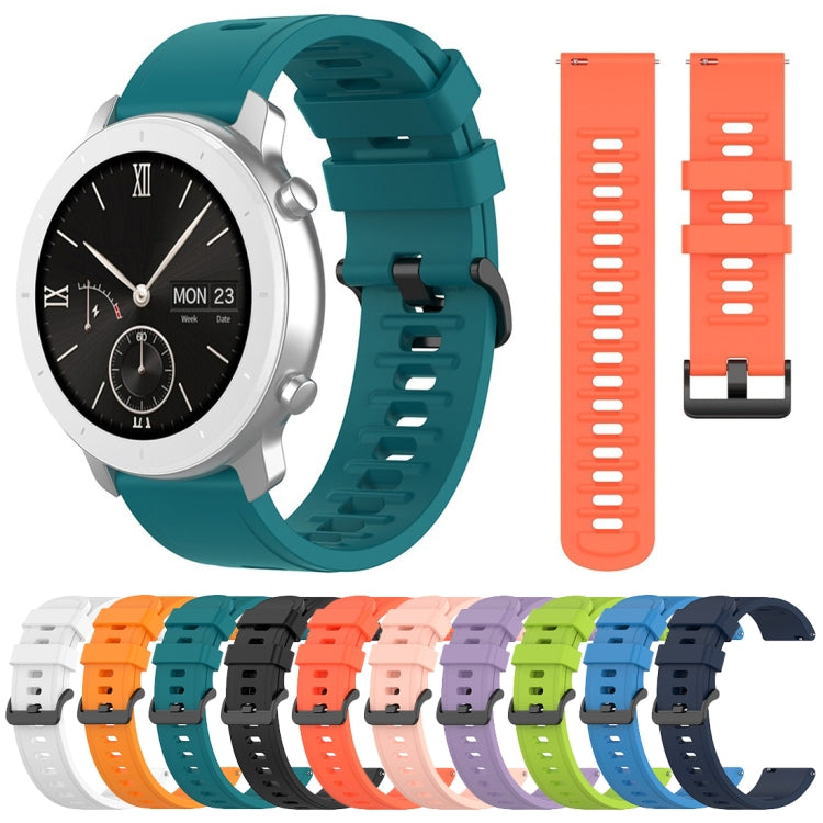 Cinturino in silicone per Amazfit GTR 20mm 22mm