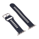 Cinturino in TPU Litchi per la serie Apple Watch, 7 41mm / 6&SE&5&4 40mm / 3&2&1 38mm, 7 45mm / 6&SE&5&4 44mm / 3&2&1 42mm