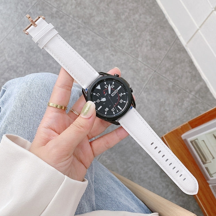 Cinturino cinturino in pelle, For Samsung Galaxy Watch4 40mm/44mm