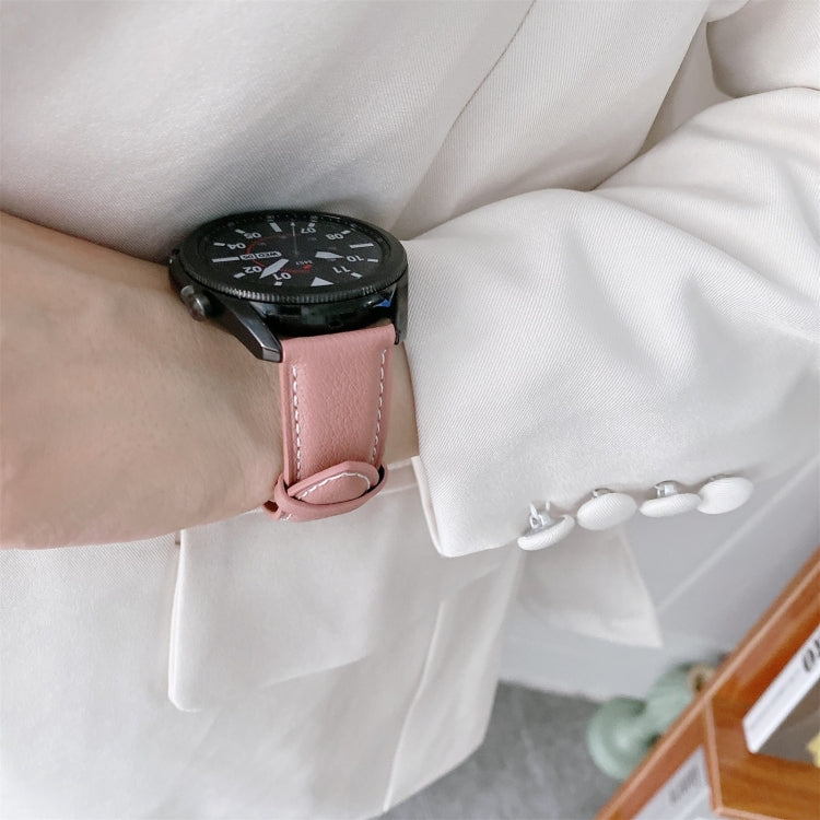 Cinturino cinturino in pelle, For Samsung Galaxy Watch4 40mm/44mm