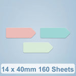 Carta etichette termiche 14x40mm per Niimbot D101 D11 160 fogli