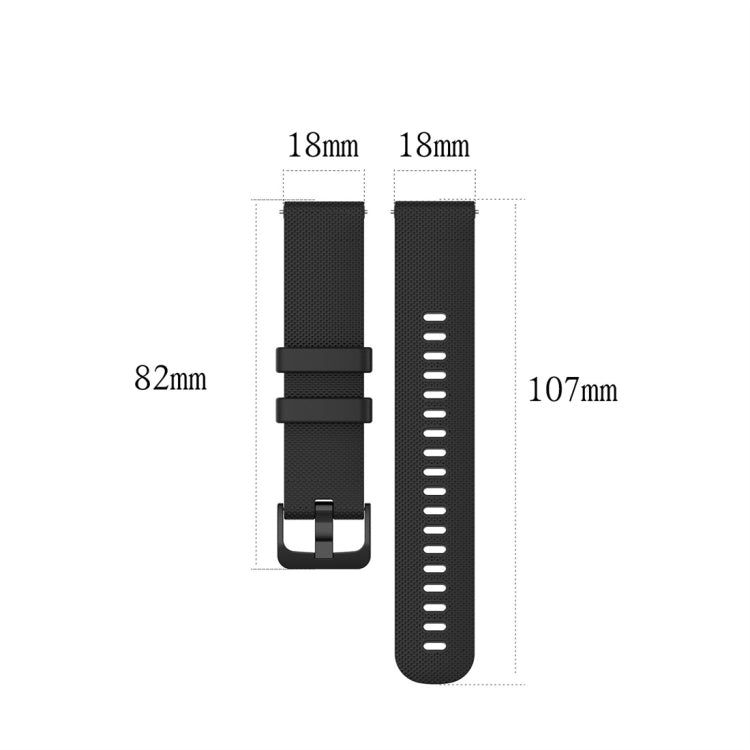 Per il cinturino di ricambio per cinturino di ricambio Garmin Smart Watch in silicone, 18mm Universal, 20mm Universal