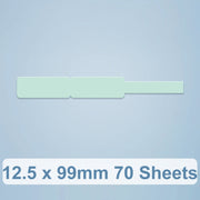 Adesivi di ordinamento del cavo dati con etichetta termica per NiiMbot D101 / D11, 12.5 x 99mm 70 Sheets Lucky You, 12.5 x 99mm 70 Sheets Mint Green, 12.5 x 99mm 70 Sheets Cyan Cloud