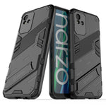 Punk Armor 2 in 1 PC + custodia per telefono antiurto in TPU con supporto invisibile, For Realme Narzo 50A, For OPPO Realme Narzo 50A, For Realme Narzo 50i, For OPPO Realme Narzo 50i