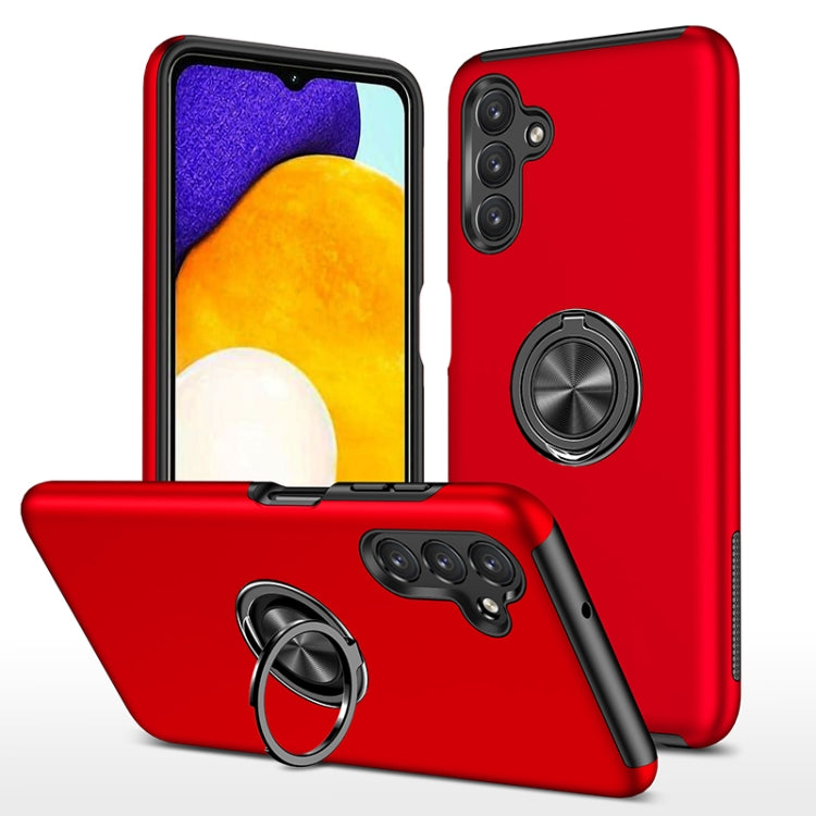 Custodia per telefono magnetica PC + TPU con supporto per anello invisibile, For Xiaomi Poco X3 NFC / X3, For Samsung Galaxy A13 5G