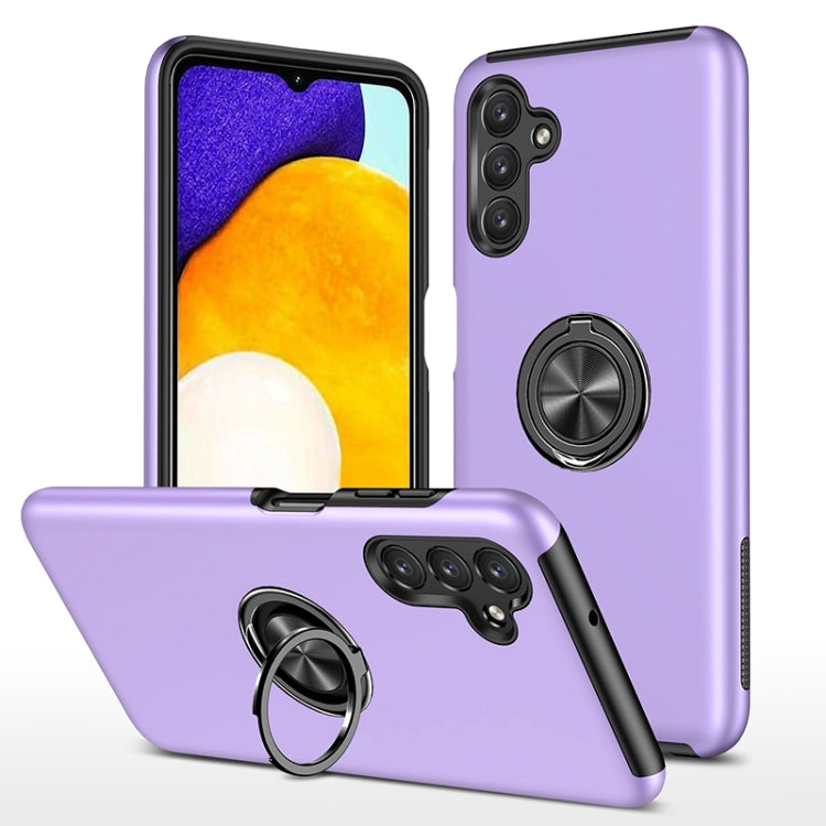 Custodia per telefono magnetica PC + TPU con supporto per anello invisibile, For Xiaomi Poco X3 NFC / X3, For Samsung Galaxy A13 5G