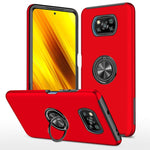 Custodia per telefono magnetica PC + TPU con supporto per anello invisibile, For Xiaomi Poco X3 NFC / X3, For Samsung Galaxy A13 5G