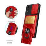 Custodia per telefono con custodia per fotocamera con slot per schede e supporto, For Samsung Galaxy A02 / M02, For Samsung Galaxy A32, For Samsung Galaxy S20 FE