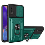 Custodia per telefono con custodia per fotocamera con slot per schede e supporto, For Samsung Galaxy A02 / M02, For Samsung Galaxy A32, For Samsung Galaxy S20 FE