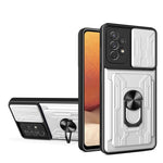 Custodia per telefono con custodia per fotocamera con slot per schede e supporto, For Samsung Galaxy A02 / M02, For Samsung Galaxy A32, For Samsung Galaxy S20 FE