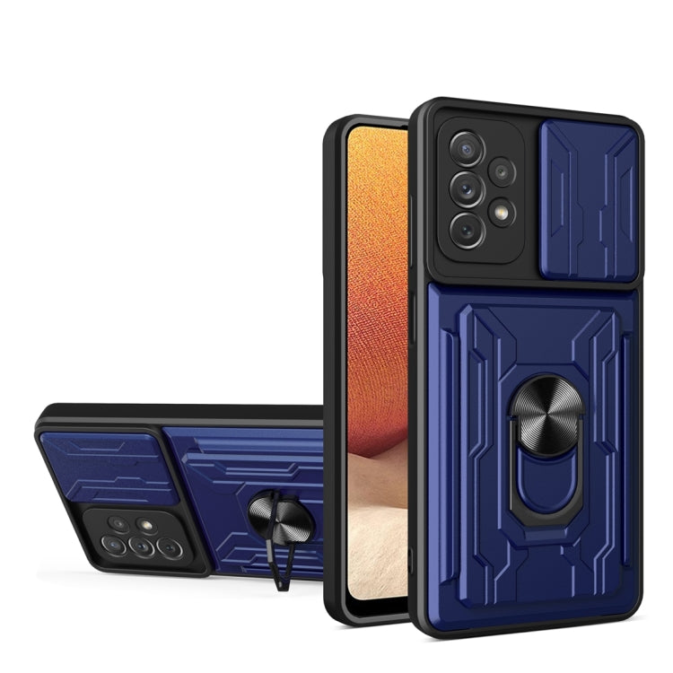 Custodia per telefono con custodia per fotocamera con slot per schede e supporto, For Samsung Galaxy A02 / M02, For Samsung Galaxy A32, For Samsung Galaxy S20 FE