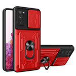 Custodia per telefono con custodia per fotocamera con slot per schede e supporto, For Samsung Galaxy A02 / M02, For Samsung Galaxy A32, For Samsung Galaxy S20 FE