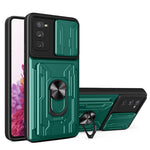 Custodia per telefono con custodia per fotocamera con slot per schede e supporto, For Samsung Galaxy A02 / M02, For Samsung Galaxy A32, For Samsung Galaxy S20 FE