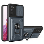 Custodia per telefono con custodia per fotocamera con slot per schede e supporto, For Samsung Galaxy A02 / M02, For Samsung Galaxy A32, For Samsung Galaxy S20 FE