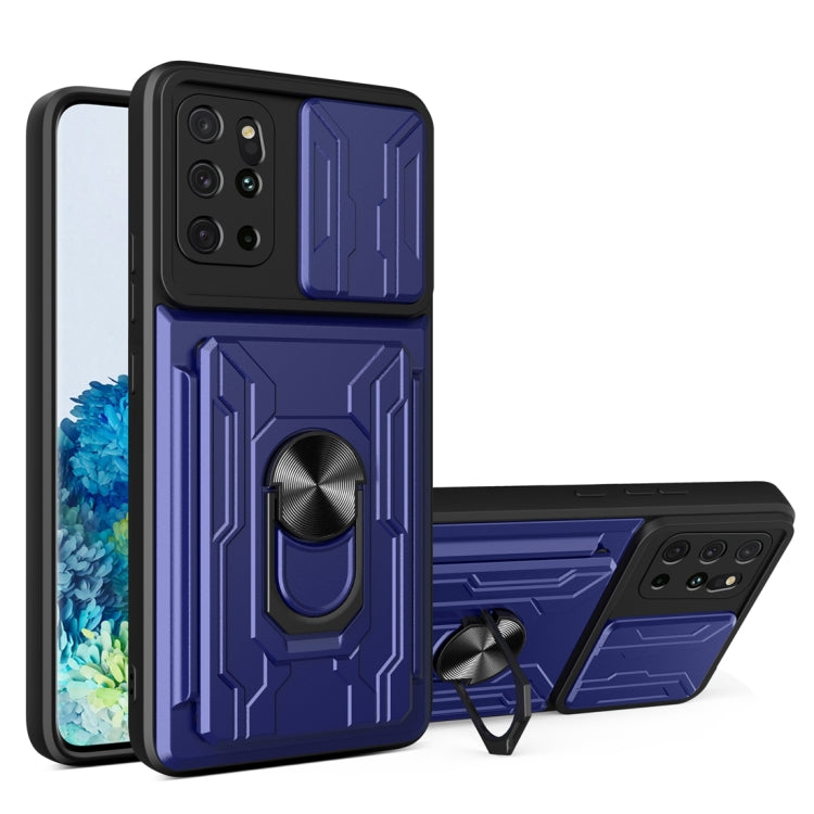 Custodia per telefono con custodia per fotocamera con slot per schede e supporto, For Samsung Galaxy S20+, For Samsung Galaxy S21 Ultra 5G, For Samsung Galaxy A02s EU Version