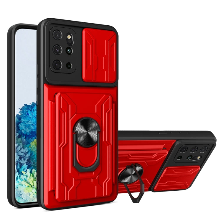 Custodia per telefono con custodia per fotocamera con slot per schede e supporto, For Samsung Galaxy S20+, For Samsung Galaxy S21 Ultra 5G, For Samsung Galaxy A02s EU Version