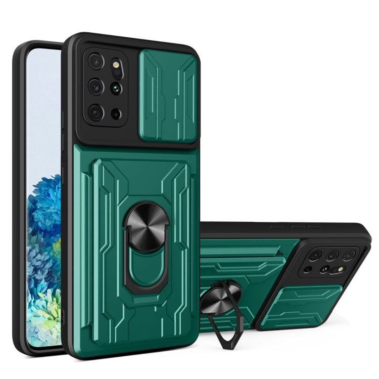 Custodia per telefono con custodia per fotocamera con slot per schede e supporto, For Samsung Galaxy S20+, For Samsung Galaxy S21 Ultra 5G, For Samsung Galaxy A02s EU Version