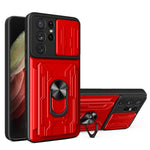 Custodia per telefono con custodia per fotocamera con slot per schede e supporto, For Samsung Galaxy S20+, For Samsung Galaxy S21 Ultra 5G, For Samsung Galaxy A02s EU Version