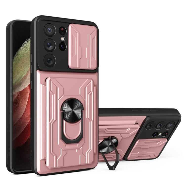Custodia per telefono con custodia per fotocamera con slot per schede e supporto, For Samsung Galaxy S20+, For Samsung Galaxy S21 Ultra 5G, For Samsung Galaxy A02s EU Version