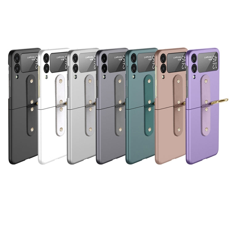 Custodia per telefono Ring PC spruzzata d'olio, For Samsung Galaxy Z Flip3 5G