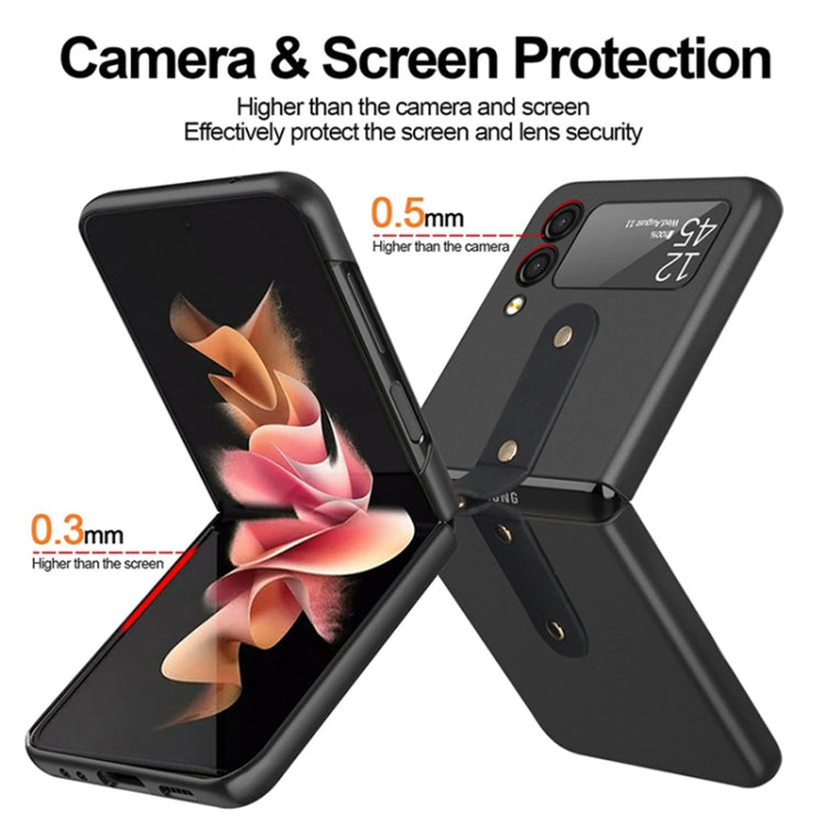 Custodia per telefono Ring PC spruzzata d'olio, For Samsung Galaxy Z Flip3 5G
