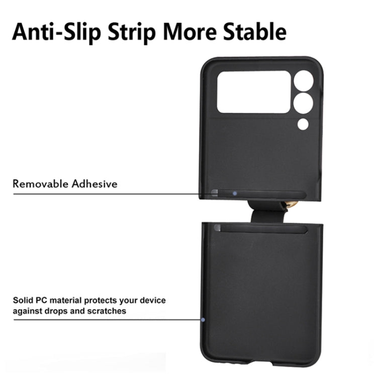 Custodia per telefono Ring PC spruzzata d'olio, For Samsung Galaxy Z Flip3 5G