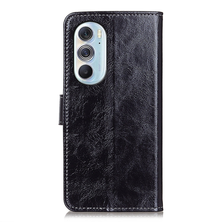 Custodia per cellulare in pelle a vibrazione orizzontale con struttura retrò Crazy Horse, For Motorola Edge X30, For Samsung Galaxy A73 5G