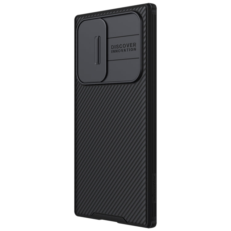 Custodia per telefono Camshield serie NILLKIN Black Mirror Pro, For Samsung Galaxy S22 5G, For Samsung Galaxy S22+ 5G, For Samsung Galaxy S22 Ultra 5G