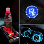 Auto Acrilico Colorato Caricatore USB Tazza di Acqua Scanalatura LED Atmosfera Luce, Bell, Santa Claus, Christmas Deer, Christmas Hat, Christmas Tree, Christmas, Glove, Socks, Snowflake, English Deer, English Christmas, English Tree