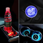 Auto Acrilico Colorato Caricatore USB Tazza di Acqua Scanalatura LED Atmosfera Luce, Bell, Santa Claus, Christmas Deer, Christmas Hat, Christmas Tree, Christmas, Glove, Socks, Snowflake, English Deer, English Christmas, English Tree