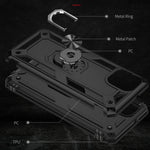 Custodia antiurto per telefono in TPU + PC, For Samsung Galaxy A03 164mm Version, For Samsung Galaxy A03 166mm Version, For OPPO Reno2 Z