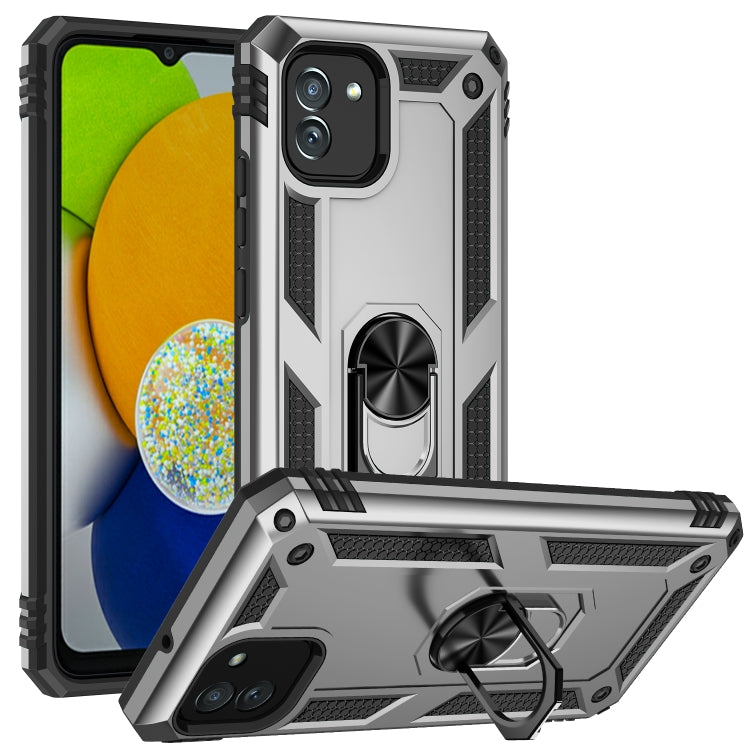 Custodia antiurto per telefono in TPU + PC, For Samsung Galaxy A03 164mm Version, For Samsung Galaxy A03 166mm Version, For OPPO Reno2 Z