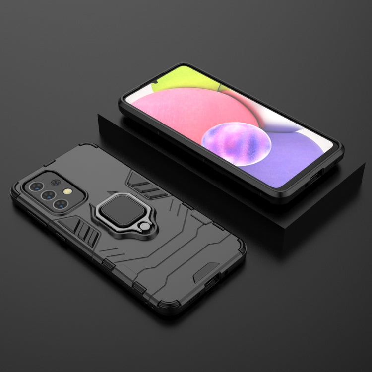 Custodia protettiva antiurto per PC + TPU con supporto per anello magnetico, For Samaung Galaxy A33 5G