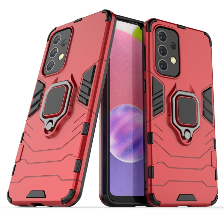 Custodia protettiva antiurto per PC + TPU con supporto per anello magnetico, For Samaung Galaxy A33 5G