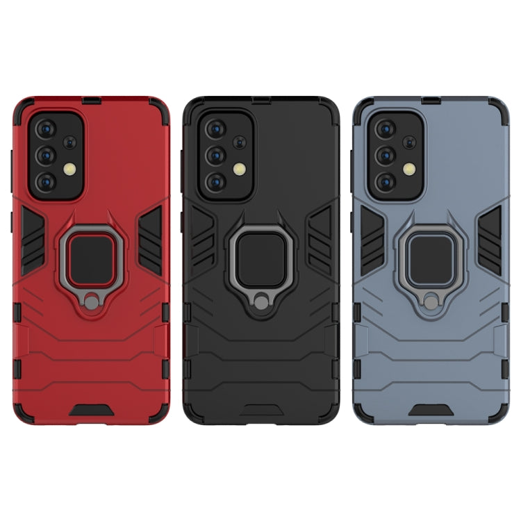 Custodia protettiva antiurto per PC + TPU con supporto per anello magnetico, For Samaung Galaxy A33 5G