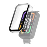 PC + custodia protettiva per orologio in vetro temperato, For Xiaomi Redmi Smart Band Pro