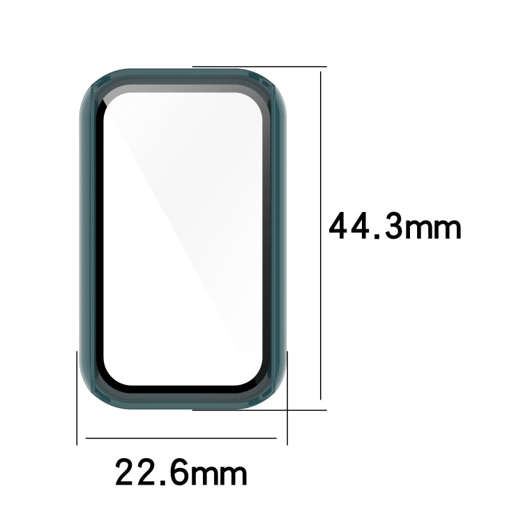 PC + custodia protettiva per orologio in vetro temperato, For Xiaomi Redmi Smart Band Pro