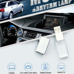 Crystal Flash Light Emitting USB 2.0 Flash Drive Car Music USB Flash Drive, 8GB, 16GB, 32GB, 64GB