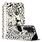 Custodia per telefono in pelle PU con vibrazione orizzontale modello 3D, For Samsung Galaxy S22 Ultra 5G