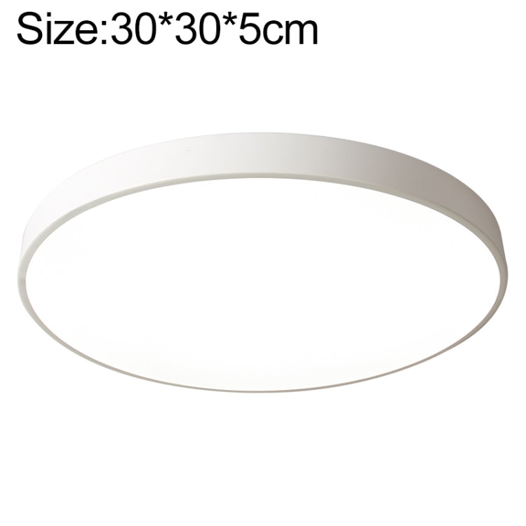 Plafoniera Rotonda LED Macaron, Luce 3 Colori, 23cm, 30cm, 40cm