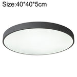 Plafoniera Rotonda LED Macaron, Luce 3 Colori, 23cm, 30cm, 40cm