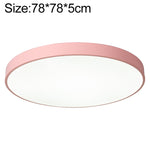 Plafoniera Rotonda LED Macaron, Luce 3 Colori, 50cm, 60cm, 78cm