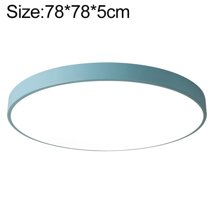 Plafoniera Rotonda LED Macaron, Luce 3 Colori, 50cm, 60cm, 78cm